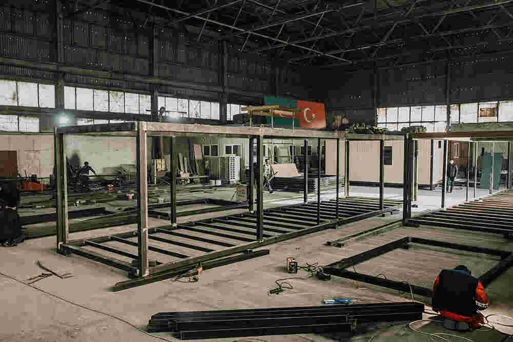Metal konstruksiyalarının istehsalı haqqında